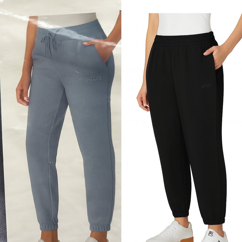 Fila Ladies' French Terry Jogger, Purple: XS, S | Black, S